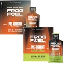 Frog Yakıt Ultra & Ultra Enerjili Pre Workout Shot Sche with 1500 mg Beta Alanine, Electrolytes 8g protein Nano-Hydrolyzed Grassbs, Berry, 1.2 oz Packets, 48 Packets, 0