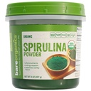BareOrganics Spirulina Powder - Organic Superfood Powder - Vegan, Non-GMO, Gluten-Free - High Protein, Antioxidant-Rich for Smoothies, Juices, Shakes & Daily Wellness, 8 Oz