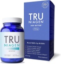 TRU NIAGEN - Patented Nicotinamide Riboside NAD+ Supplement. NR Supports Cellular Energy Metabolism & Repair, Vitality, Healthy Aging of Heart, Brain & Muscle - 60 Servings / 120 Capsules
