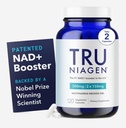 TRU NIAGEN - Patentlendi Nicotinamid Riboside NAD+ Tamam. NR Hücreleri Enerji Metabolism & Onarım, Vitality, Sağlıklı Kalp, Beyin & Kas - 60 Hizmet / 120 Capsules
