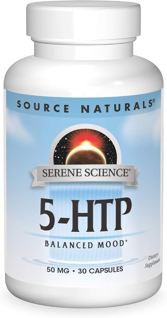 Source Naturals Serene Science 5-HTP, 50mg - 30 Capsules