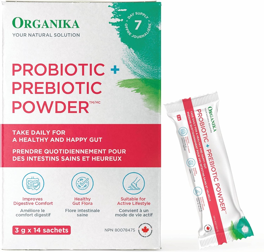 ORGANIKA Probiyotik & Prebiyotik Toz Sachets 14 Kont, 3 GR