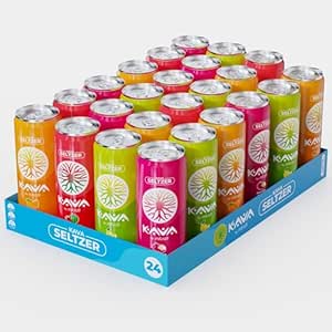 MITRA-9 Botanical Beverages - Kava Drink Flavor Variety Pack With Kava Root Extract - Mood Enhancer - Plant Based - Promotes Natural Calm & Clarity (12 Fl. Oz) (24)