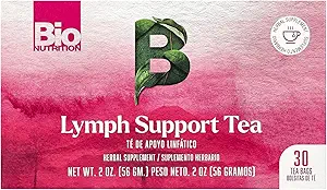 Bio Nutrition Lymph Support Tea, Caffeine Free, 30 Tea Bag, 2 oz (56 g)