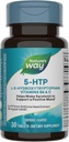 Nature's Way 5-HTP, L-5-Hydroxytryptophan, Serotonin'i Olumlu Bir Bakış*, Vitamin B6, C, Griffonia Bean ekstraksiyon, 30 Tablet (Pazarlama)