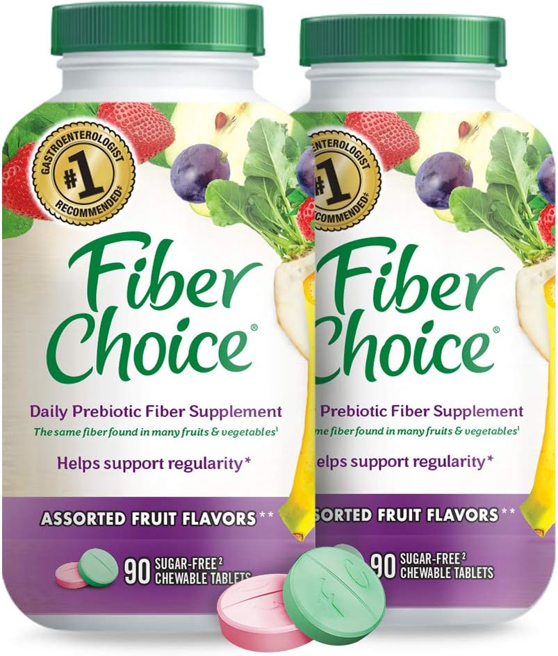 Fiber Choice Assorted Fruit 90 Tablet (Pack of 2) | Üretici tarafından Discontinued