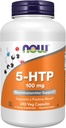 Şimdi Gıdalar Tamamlıyor, 5-HTP (5-hidrytryptophan) 100 mg, Nörotransmitter Desteği*, 240 Veg Capsules