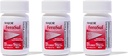 MAJOR Ferosul - Ferrous Sulfate 325 mg Tabletleri 65 mg of Elemental Iron - Kadınlar için Demir Supplement, Erkekler - Red - 100 Tablet (3 Paket)
