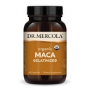 Dr. Mercola Organik Maca Gelatinized Diyetary Supplement, 30 Hizmet (60 Capsules), GMO, Gluten Free, Soy Free, USDA Organik