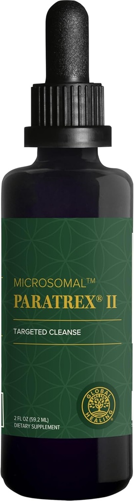 Global Healing Paratrex II - Gelişmiş Detox Desteği - 2 Fl Oz