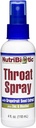 NutriBiotic – Throat Spray with GSE, 4 Fl. Oz | Gentle and Soothing Sore Throat Support with Grapetre Seed Extract, çinko & Menthol | Alkol Free & Non-Medicatedatedated