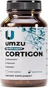 UMZU Cortigon Cortisol Support Supplement, 30 Day Supply - Ginkgo Biloba ile Doğal Formula, Phosphatidylserine, B12 & B6 - Sağlıklı Stres Yönetimi, Mood, Focus & Cognitive Health