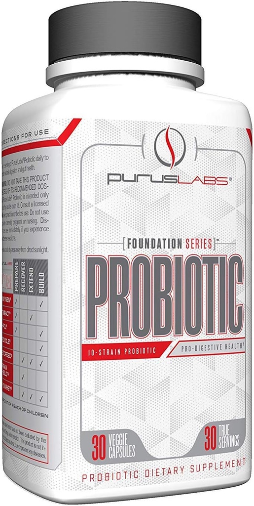 Purus Labs PROBIOTIC Capsules, 30 Hizmet