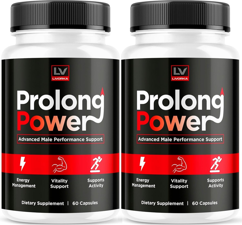 (2 Pack) Erkekler için Prolong Power Pills, Prolong Power Capsules, Prolong Power Capsules, Prolong Power Supplement, Prolong Power Capsules for Men, Prolong Power Original Pills Review, 120 Pills for 2 Aylık