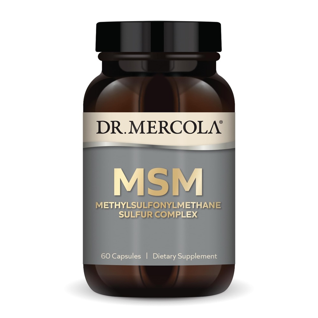 Dr. Mercola MSM Sulphur Kompleksi, 0,5 Ounce
