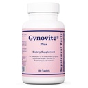 Optimox Gynovite - Συμπληρώματα εμμηνόπαυσης για γυναίκες, μετά την εμμηνόπαυση Υποστήριξη βιταμινών για καυτό φλας, νυχτερινό ιδρώτα, γυναικεία εμμηνόπαυση Comfort - 180 δισκία
