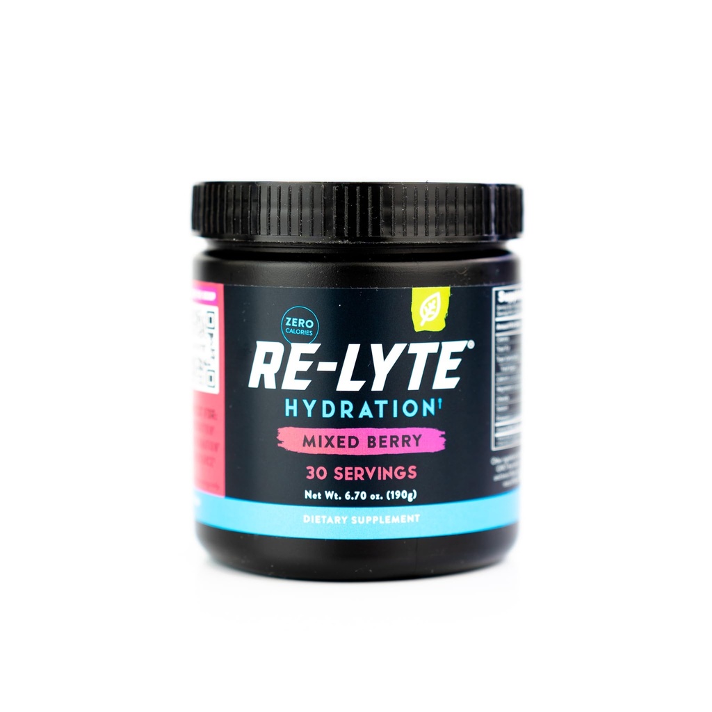 REDMOND Re-Lyte Ηλεκτρολυτικό Μείγμα Ποτού, Μικτό Μπέρι, 30 σερβιρίσματος Μικρό βάζο 6.88oz