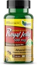 Amerika Medic & Science Royal Jelly 500 mg (60 softgels) | The Queen Bee | Diyetary Supplement for Women | Discovers Immunity and Ferttitude | Supports Skin, Liver, Heart, and Brain Health