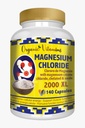 Magnezyum Klorid (cloruro de magnesio) 140 Capsules - Yüksek Absiyon Tamamı Citrate, chelated ve Oksit Yüksek Potency Mg. Easy to Swallow, Non-GMOMOMO