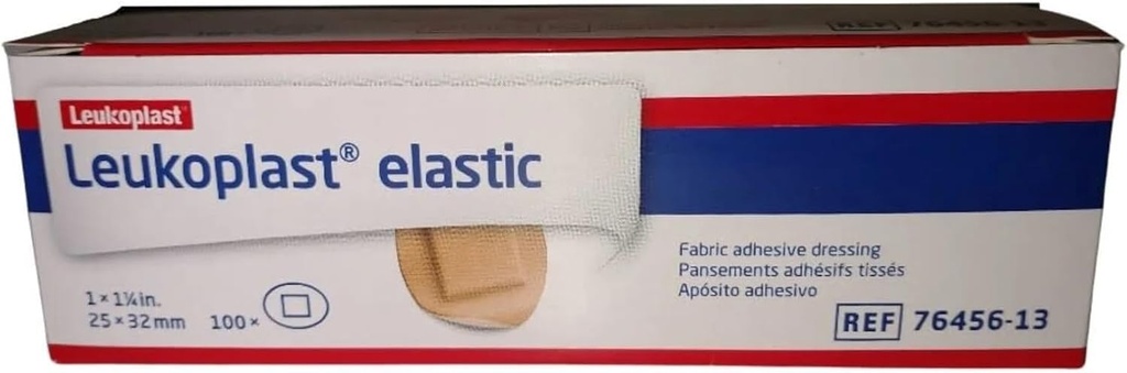 Leukoplast oval Bandages, 1 x 1/4" (100 kişilik bir kutu)