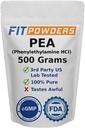 Beta Phenylethylamine HCl Pea Pee Powder (Φαιναιθυλαμίνη), Phenylethylamine Powder for Serotonin, Dopamine, and Energy Boost