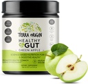 Sağlıklı Gut Green Apple | 30-Servings with L-Glutamine, çinko, Glucosamine, Terpery Elm Bark, Marshmallow Root and More!