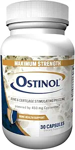 Ostinol Maksimum Güçlü 450 mg - Bone & Joint Supplement | Stem Hücre Aktivasyon sertifikalı | Bio Active Protein Kompleks için Moderate Bones & Moderate Joint Dis function - 30 Capsules