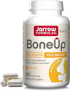 Jarrow Formulas BoneUp - D3 ve K2, Kalsiyum Desteği, 240 Capsules, Skeletal Beslenmeyi Teşvik Ediyor, 40 Güne kadar Supply