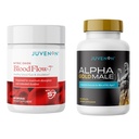 Juvenon BloodFlow-7 Nitric Hoffman ile Nitrosigine + Alfa Gold Erkek