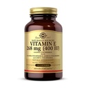 Solgar Vitamin E 268 MG (400 IU) (d-Alpha Tocopherol & Karma Tocopherols), 100 Softgels - Destek Immune System & Skin Beslenme - Doğal Antioksi - Gluten Ücretsiz, Süt Free - 100 Hizmet