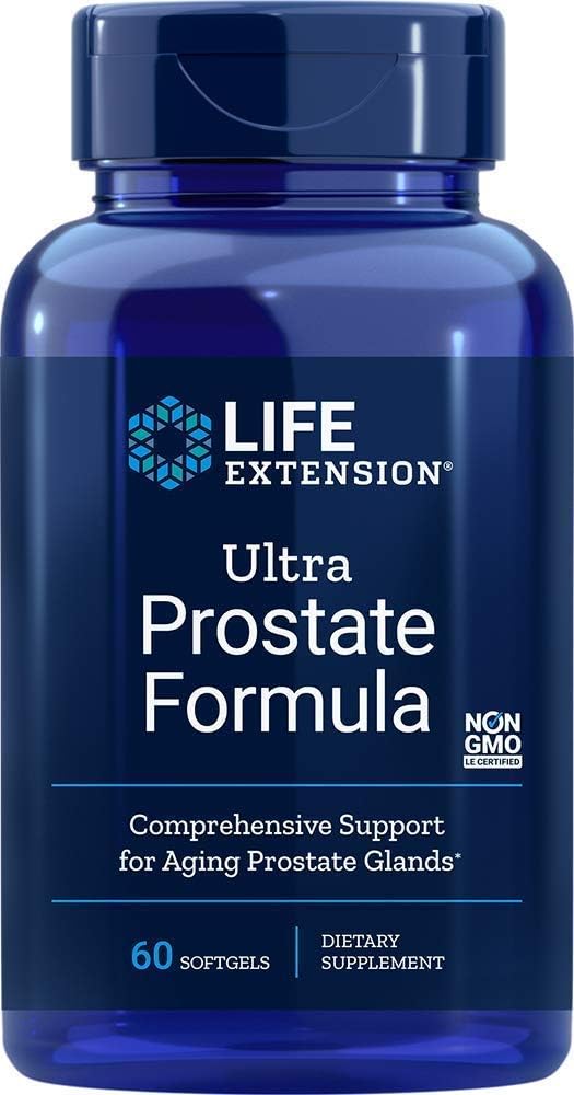 Επέκταση ζωής Ultra Prostate Softgels, 60 Count (Pack of 2)