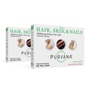 Wellgenix Purvana Saç, Skin ve Nails Vitamini - Yüksek Aborpsiyon için Yumuşakgeller - Çift Güçlü 250006 Biotin, VIT A & B Count (30) (Pack of 2)