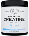 Kas Kre Krevitalis Mikronized Kretine Monohidrat Toz | Premium Pre-Workout veya Post-Workout | Mix, Gluten-Free, Güvenli ve Pure, Kosher Sertifikalı (200g | 66 Hizmet)