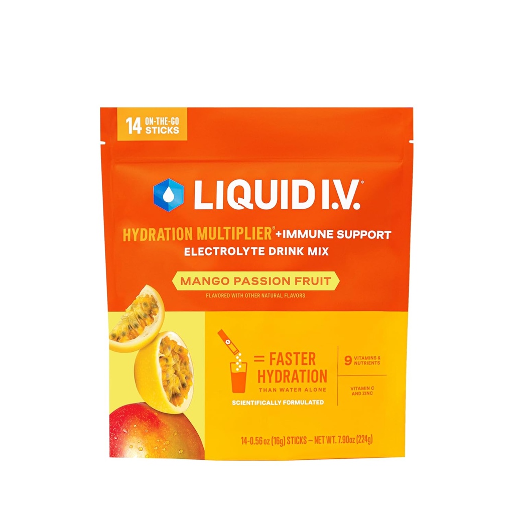 Liquid I.V.® Hydration Multiplier +Immune Support - Mango Passionfruit 