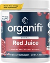 Organifi Red Juice - Energy Powder Μειώνει τις απογευματινές αναταράξεις και ενισχύει την πέψη και το ανοσοποιητικό σύστημα, 30 εξυπηρετήσεις