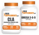 CLA 2000 mg Softgels + Omega 3-6-9 Softgels