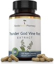 Florida Herbal Eczanesi, Thunder God Vine Root Extract Supplement Capsules