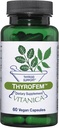 Vitanica ThyroFem, Tiroid Gland Destek, Vegan, 60 Capsules