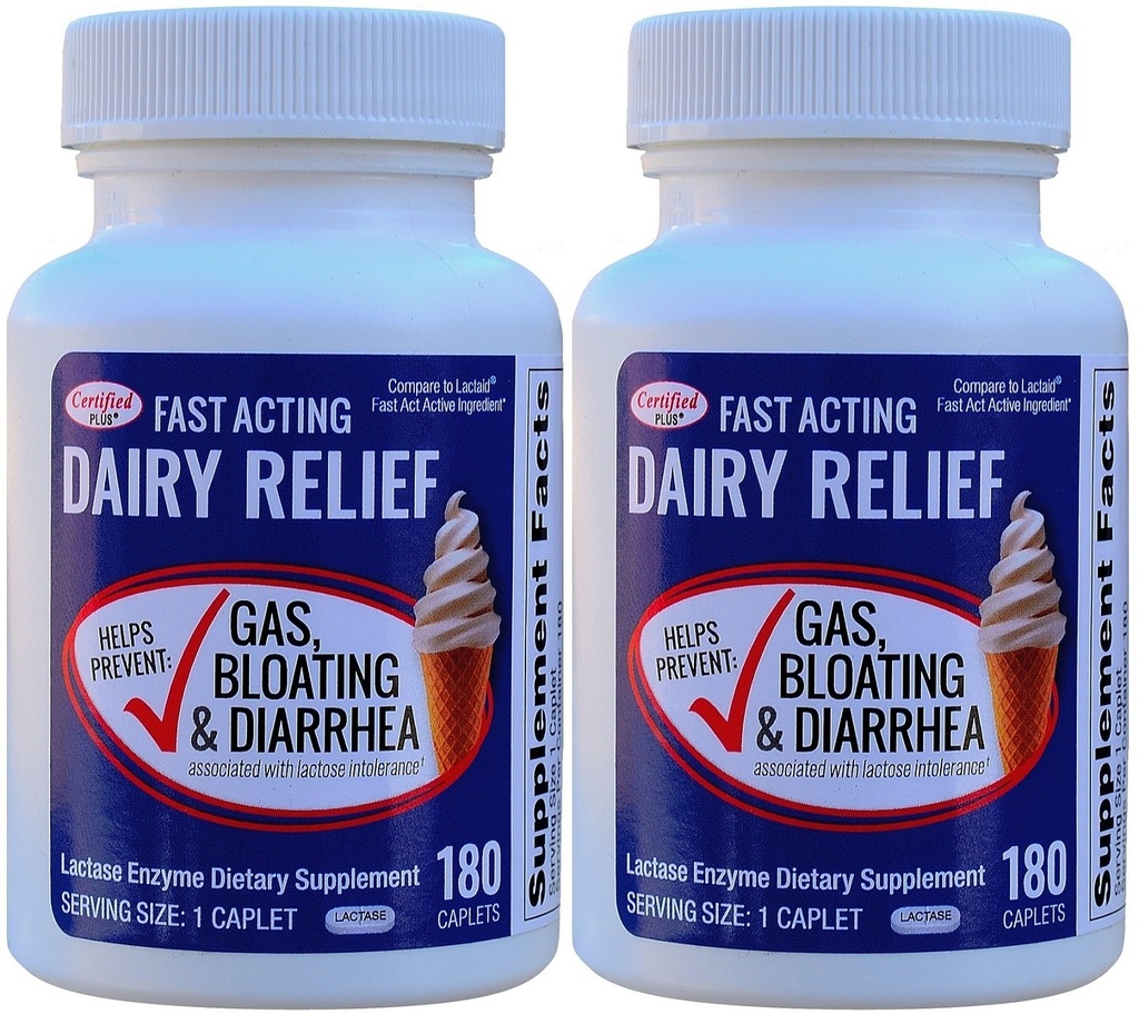 Fast Acting Lactase 360 Caplets Generic Lactase Fast Act 9000COM Birimleri Caplet