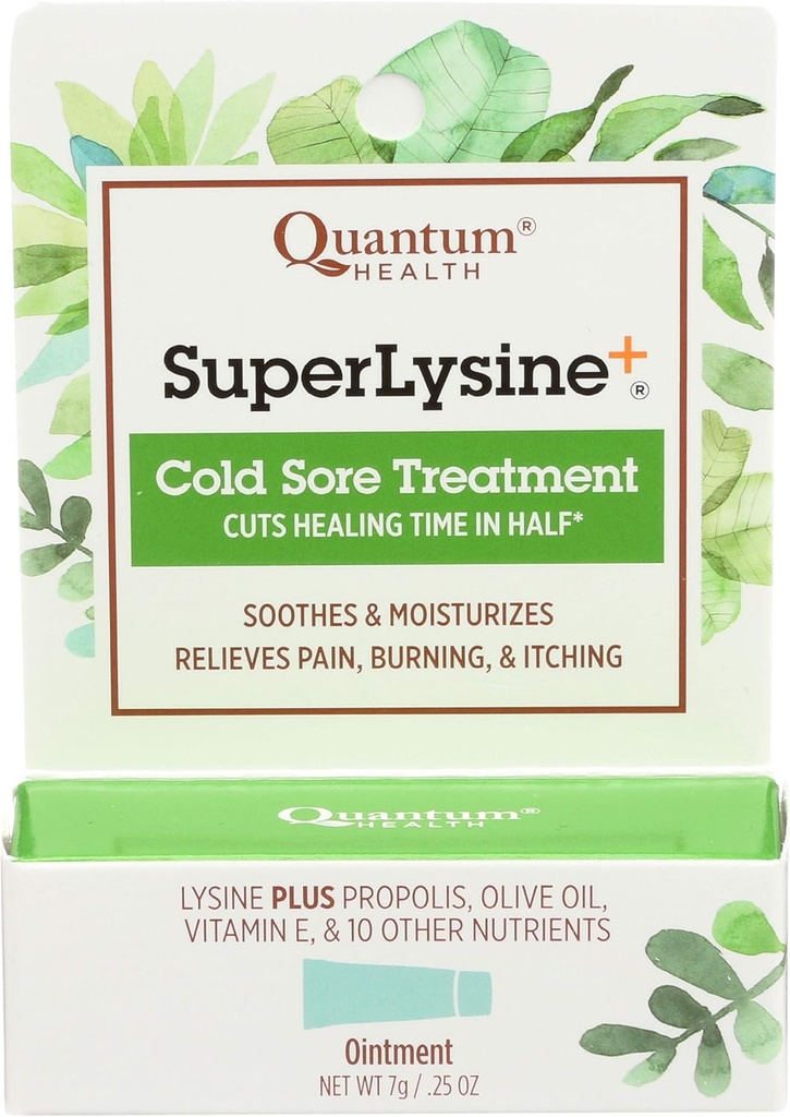 Kuantum Sağlığı, Lysine Cream, 0.25 Ounce