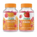 D + Prebiyotik Fiber 5g, Gummies Sche - Great Tasting, Gluten Free, GMO Free, Chewable