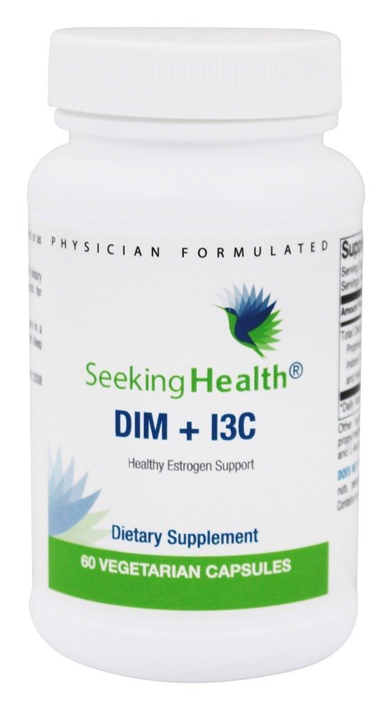 Sağlık DIM & I3C - Estrogen'in Sağlıklı Canlı Metabolizmasını Destekleyin - DIM & I3C Sağlıklı Hücre Yanıtını Desteklemek - 400 mg, 60 Capsules