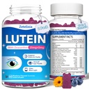 2 Pack Lutein Gummies, 1 Lutein ve Zeaxanthin Supplements Eye Vitamins yetişkinler için Gummies, Eye Health Supplement with multiple Vitamin for Promoting Eye & Vision - 120 Gummies