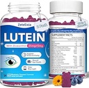 2 Pack Lutein Gummies, 1 Lutein ve Zeaxanthin Supplements Eye Vitamins yetişkinler için Gummies, Eye Health Supplement with multiple Vitamin for Promoting Eye & Vision - 120 Gummies