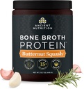 Eski Beslenme Bone Broth protein Toz, Butternut Squash, Grass-Fed Chicken ve Beef Bone Broth Toz, 15g Protein Pereği, Sağlıklı Bir Gut'u Destekler, 15 Hizmetler