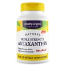 Sağlıklı Origins Astaxanthin 12 mg (Doğal, Astapure, Triple Strength, Non-GMO, Gluten Free, Eye Support, Ortak Destek, Immune Support), 60 Softgels