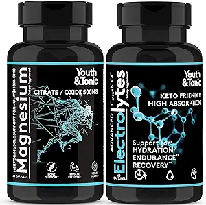 2pk| Yüksek Aromatik Kompleks + Elektrolytes Pills - Mag Minerals Vitaminleri | Magnezyum Citrateoxy Supplement for Leg Cramps Sore Kas Bone Support Endurance Nerve Healthlytes Pills - Mag Minerals Vitaminleri | Magnezyum Citrate Oksit Supplement for Leg Cramps Sore Kas Bone Support Endurance Nerve Health