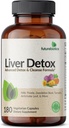 Futurebiotics Liver Detox Advanced Detox & Cleanse Formula υποστηρίζει υγιή λειτουργία του ήπατος με το γάλα Thittle, ρίζα δαντελίων, κουρκουμά Artichoke Leaf, & More, μη-GMO, 180 κάψουλες χορτοφάγων