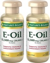 Nature's Bounty Vitamin E Oil, Supports Immune & Antioxy, 30,000IU Vitamin E, Topical or Oral, 2.5 f Oz (Pack of 2)
