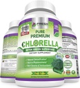 FRESH HEALYCARE Premium Chlorella Supplement, 1200mg Pure Vegan Powder Caps, 180 Chlorophyl και CFG Pills, Natural Detox Superfood, Φυσικά Περιέχει Β Βιταμίνες και Ορυκτά